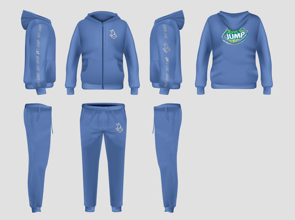 Conjunto Moletom Sky JUMP Blue