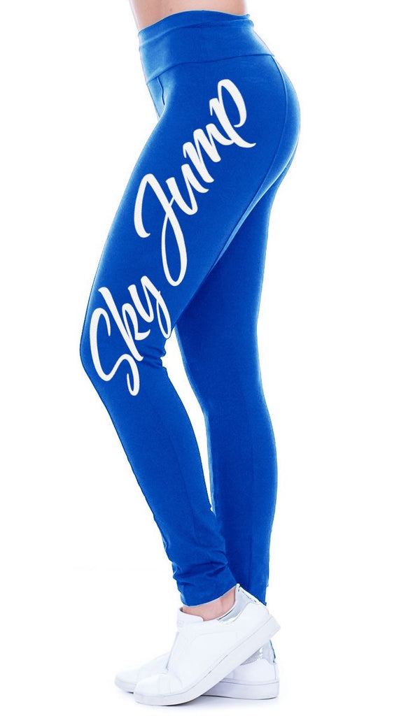 LEGGING SKY JUMP BLUE LIGHT/WHITE