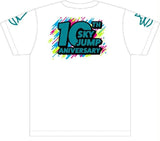 T-Shirt Sky JUMP 10 Years White
