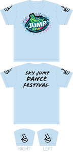 KIT 1 - T-Shirt Festival Blue (Men) + Chaveiro + Ticket Aulas