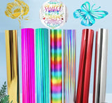 Transfer Vinyl Glitter /Metalic (20x25 cm)
