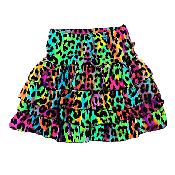 Short Saia Babado Oncinha Colors