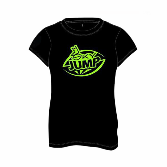 T-Shirt Black Neon Green Women’s