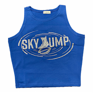 Cropped Sky JUMP Blue/Silver